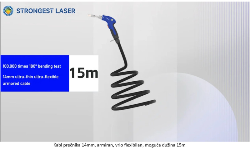 STRION LASER – 9 – 15 m kabl